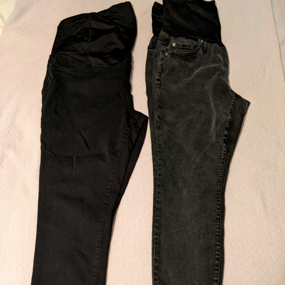 Black Maternity Jeans